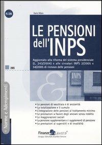 Le pensioni dell'Inps - Ilario Maio - copertina