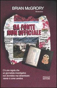Da fonte non ufficiale - Brian McGrory - copertina