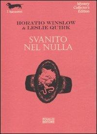 Svanito nel nulla - Horatio Winslow,Leslie Quirk - copertina
