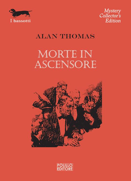 Morte in ascensore - Alan Thomas - copertina