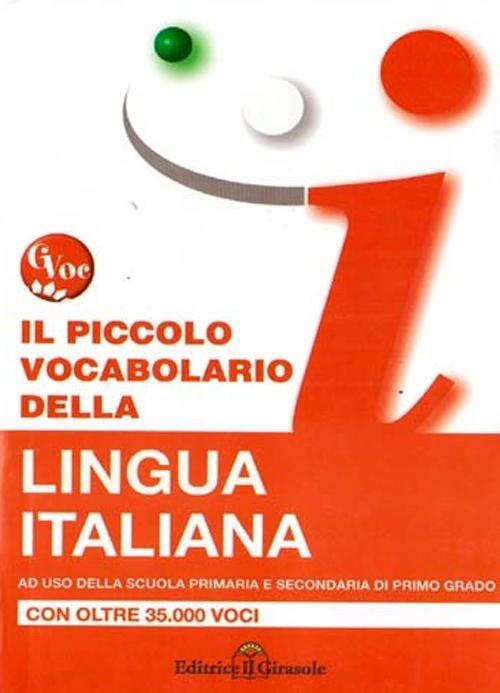 Dizionario della lingua italiana con oltre 35.000 voci - copertina