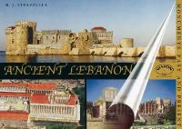 Ancient Lebanon - M. José Strazzulla - copertina