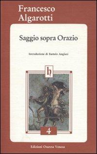 Saggio sopra Orazio - Francesco Algarotti - copertina