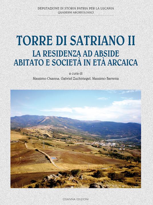 Torre di Satriano II. La residenza ad abside abitato e società in età arcaica - copertina