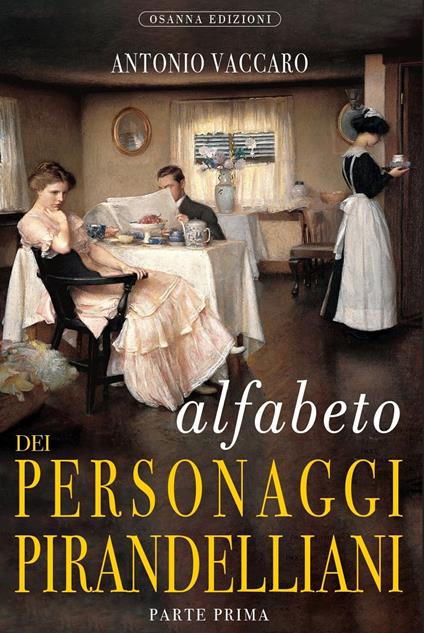 Alfabeto dei personaggi pirandelliani - Antonio Vaccaro - copertina