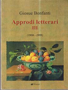 Approdi letterari. Vol. III