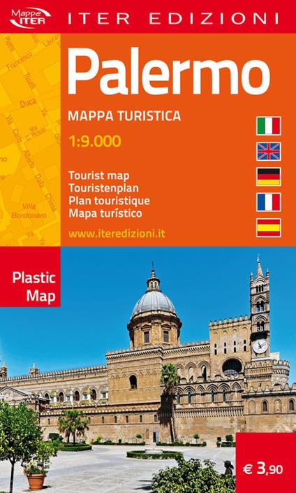 Palermo. Pianta turistica 1:9.000 - copertina