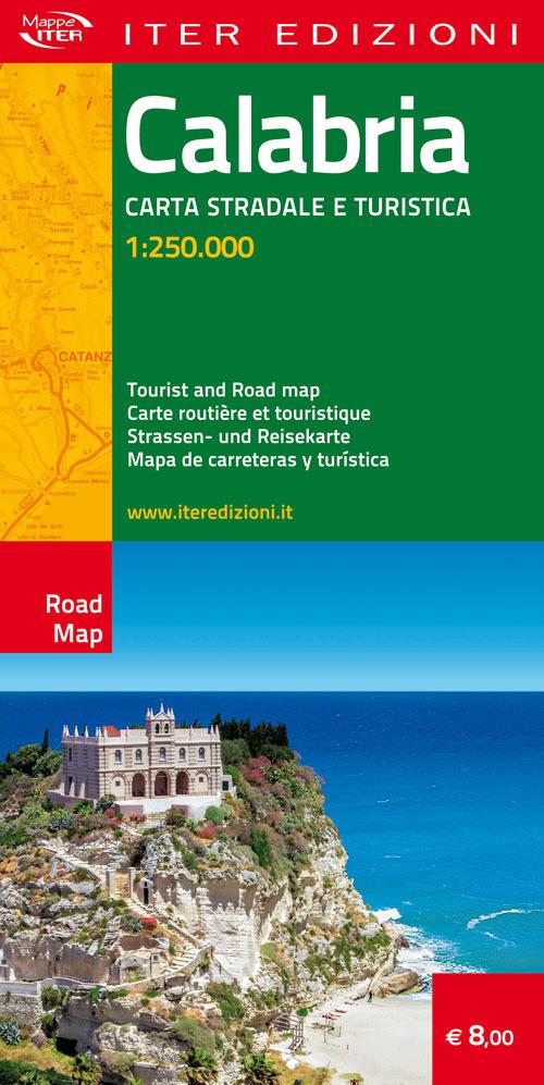 Calabria. Carta stradale e turistica 1:250.000 - copertina