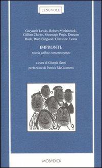 Impronte. Poesia gallese contemporanea. Testo inglese a fronte - copertina