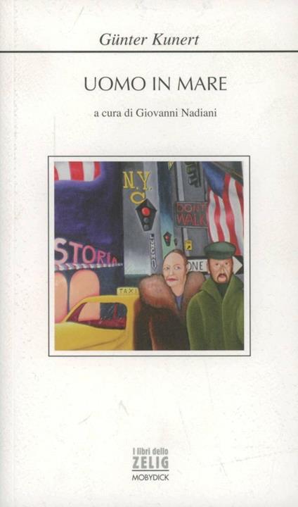 Uomo in mare - Günter Kunert - copertina