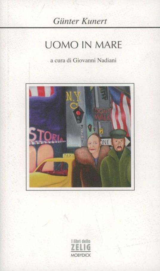 Uomo in mare - Günter Kunert - copertina