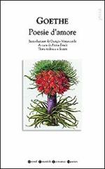 Poesie d'amore. Testo tedesco a fronte