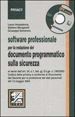 Software professionale per la redazione del documento programmatico sulla sicurezza