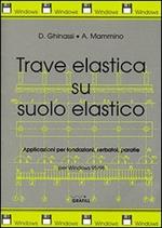 Trave elastica su suolo elastico. Applicazioni a fondazioni, serbatoi e paratie... Con floppy disk