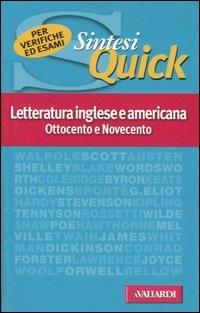 Letteratura inglese e americana. Ottocento e Novecento - Laura Salvai - copertina