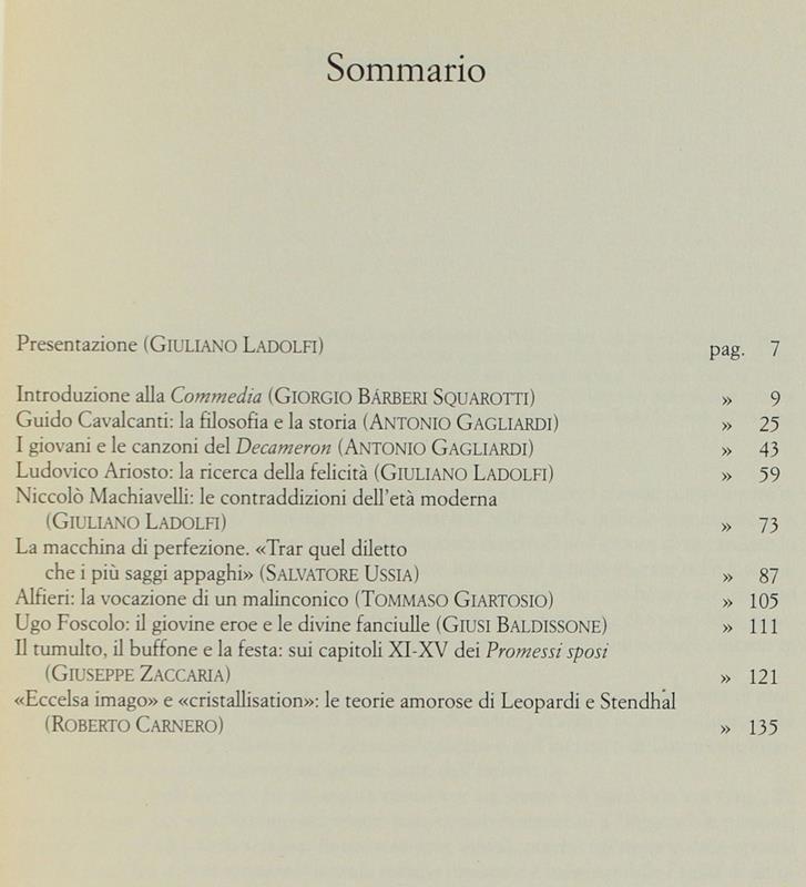 Rileggiamo i classici