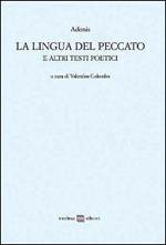 La lingua del peccato e altri testi poetici