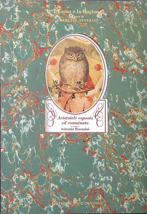 Aristotele esposto ed esaminato