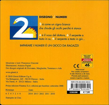 Disegno i numeri - Francesca Grazzini - 2