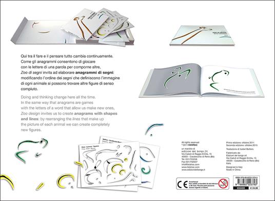 Zoo di segni-Zoo design. Con gadget - Mauro Bellei - 2