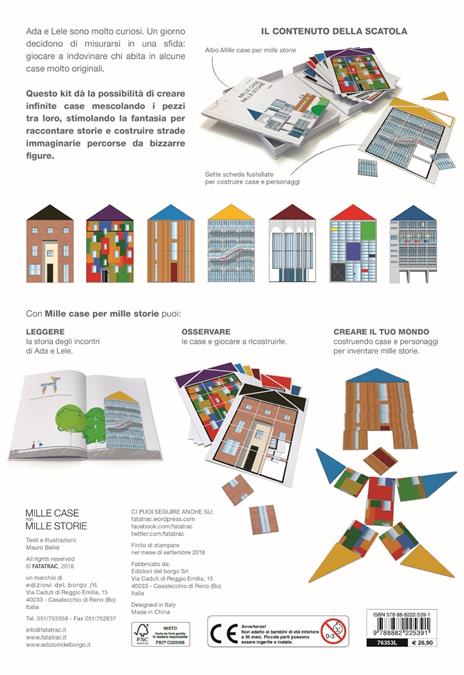 Mille case per mille storie. Ediz. a colori - Mauro Bellei - 2