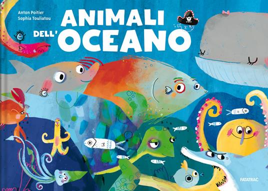 Animali dell'oceano - Anton Poitier - copertina
