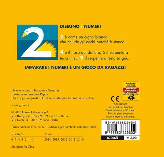 Disegno i numeri. Nuova ediz. - Arianna Papini,Francesca Grazzini - 2