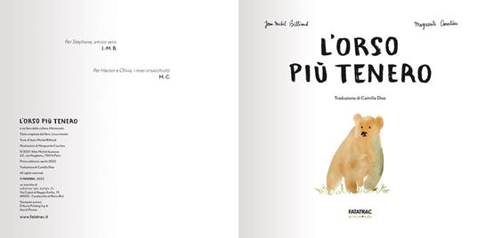 L'orso più tenero. Ediz. a colori - Jean-Michel Billioud - 3