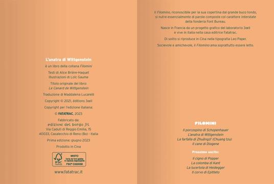 L'anatra di Wittgenstein Filomini. Ediz. illustrata - Alice Brière-Haquet - 3