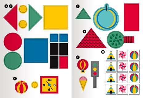 Le forme. Gioca e impara con Bau. Ediz. a colori. Con Adesivi - Team Graou - 5