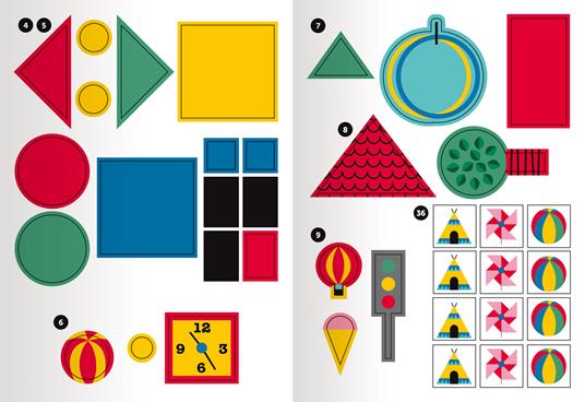 Le forme. Gioca e impara con Bau. Ediz. a colori. Con Adesivi - Team Graou - 5