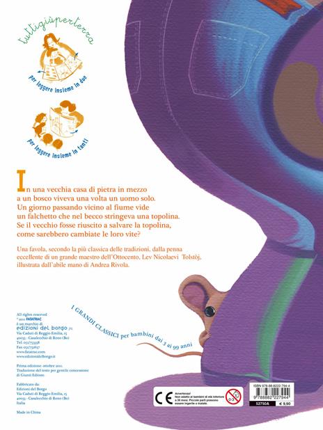 Il vecchio del bosco e i due topolini. Ediz. a colori - Lev Tolstoj - 2