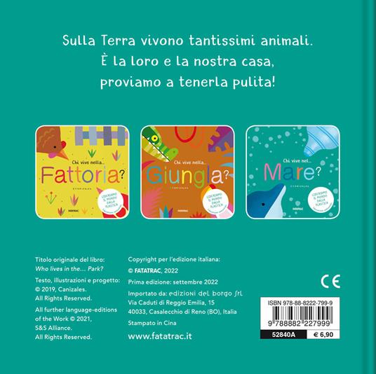 Chi vive nel... parco? Ediz. a colori - Canizales - 2