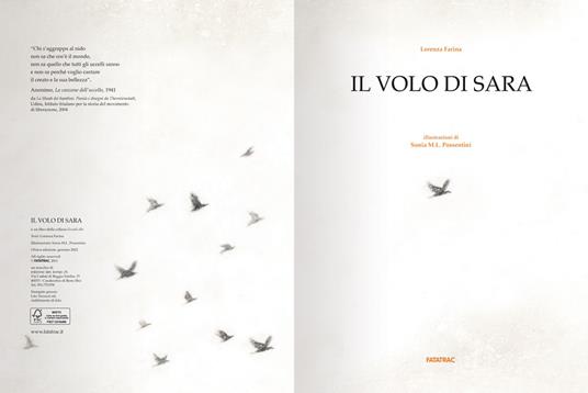 Il volo di Sara. Ediz. a colori - Lorenza Farina - 2