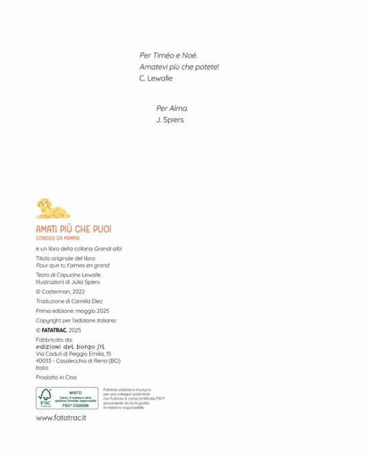 Amati più che puoi. Consigli da mamma. Ediz. a colori - Capucine Lewalle - 3