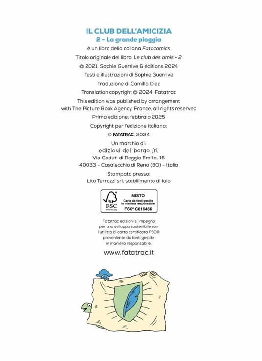 La grande pioggia. Il club dell'amicizia. Vol. 2 - Sophie Guerrive - 4