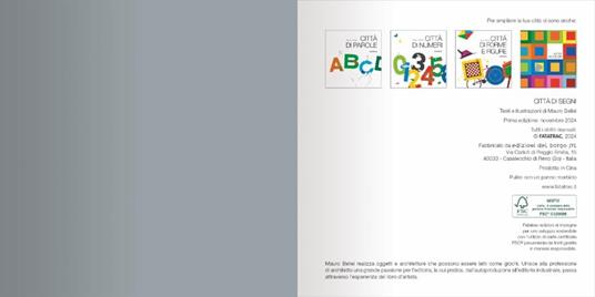 Città di segni. Ediz. a colori. Con 20 schede fustellate - Mauro Bellei - 3