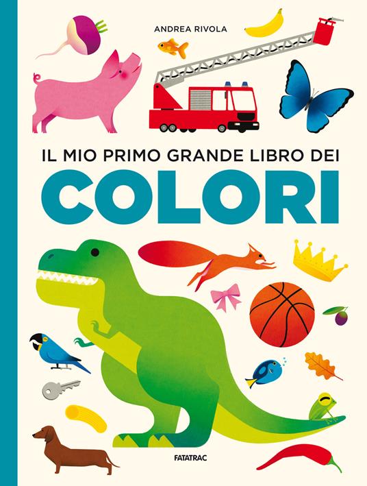 Il mio primo grande libro dei colori. Ediz. a colori - Andrea Rivola - copertina