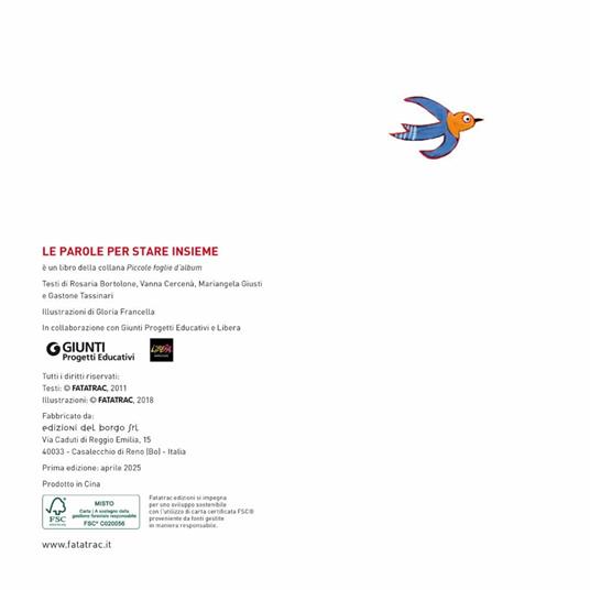 Le parole per stare insieme. Ediz. a colori - Rosaria Bortolone,Vanna Cercenà,Mariangela Giusti - 4