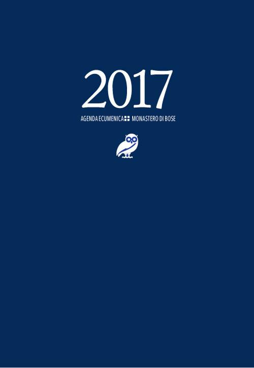 Agenda ecumenica di Bose 2017 - copertina