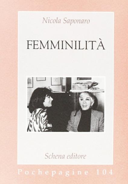 Femminilità - Nicola Saponaro - copertina