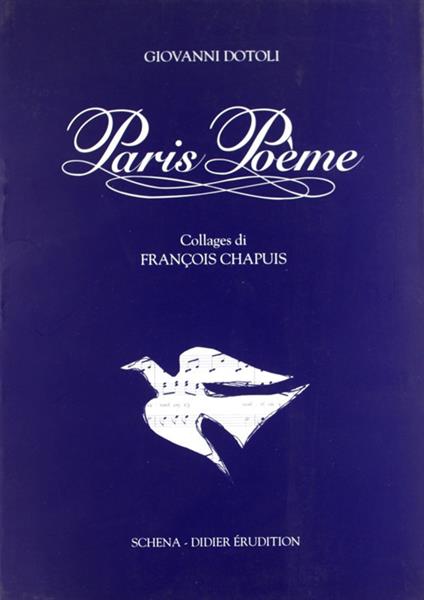 Paris poème - Giovanni Dotoli - copertina