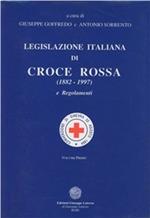 Legislazione italiana di Croce Rossa 1997-2000 e regolamenti. Vol. 2