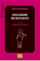 Libro Educazione dei deficienti Sante De Sanctis