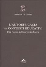 L' autoefficacia nei contesti educativi