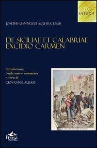 De Siciliae et Calabriae excidio carmen - Giuseppe Giannuzzi - copertina