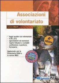 Associazioni di volontariato - Luciano Alberti - copertina