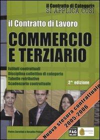 Il contratto di lavoro. Commercio e terziario - copertina