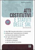 Atti costitutivi e statuti delle SRL