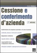 Cessione e conferimento d'azienda